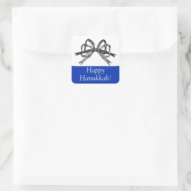 Adesivos Hanukkah felizes (Bolsa)