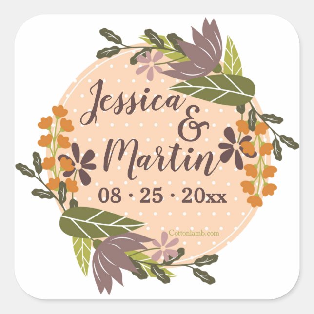 Adesivos Just Peachy (Frente)