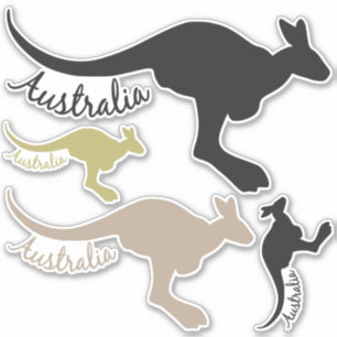 Adesivos Kangaroos da Austrália