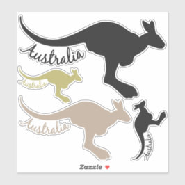 Adesivos Kangaroos da Austrália
