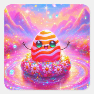 Adesivos Kawaii da Páscoa