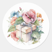 Adesivos Lindos de Aquarela