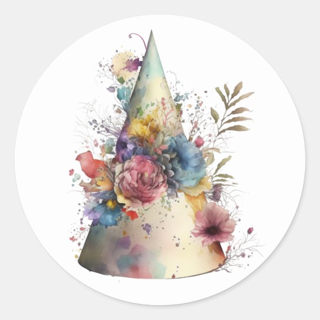 Adesivos Lindos de Aquarela (Frente)