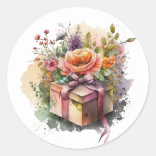 Adesivos Lindos de Aquarela