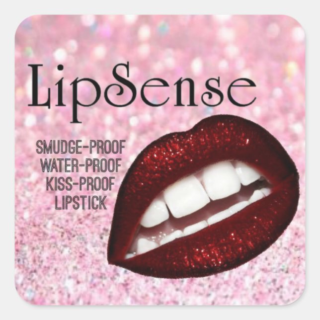Adesivos LipSense (Frente)