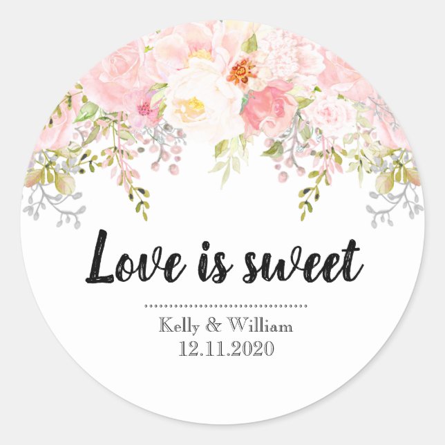 Adesivos Love is Sweet (Frente)