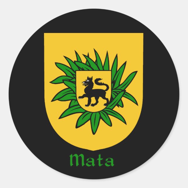 Adesivos Mata Family Shield (Frente)