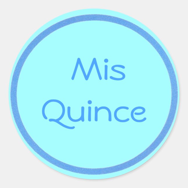 Adesivos Mis Quince (Frente)