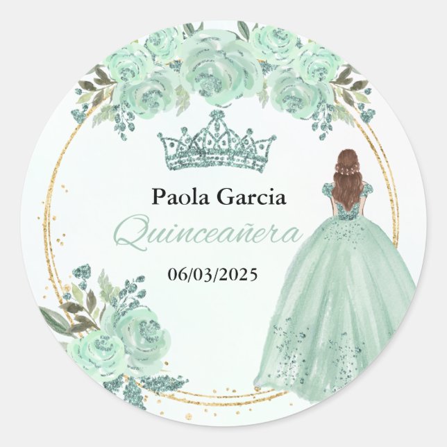 adesivos mis xv (Frente)