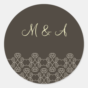 adesivos mocha damask