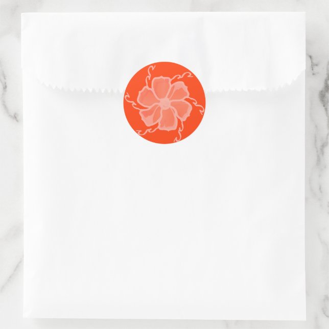 Adesivos Monocromáticos FTF em Laranja (Bolsa)