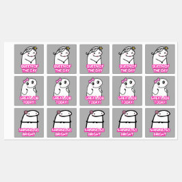 Adesivos Motivacionais para Estudantes