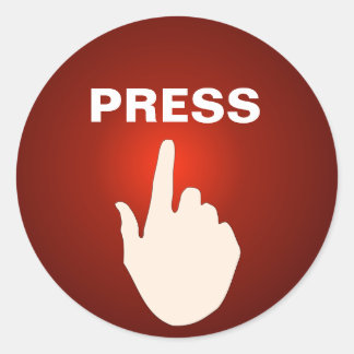 Adesivos Novelty - Dedo da Cartoon intitulado 'Pre