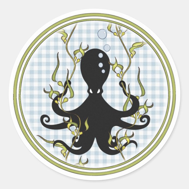 Adesivos Octopus 3" (Frente)