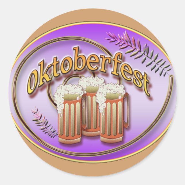 Adesivos Oktoberfest (Frente)