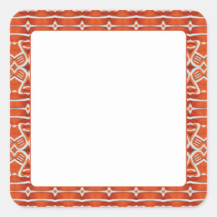 Adesivos Opacos Quadrados de 1,5" de GINGERBREAD