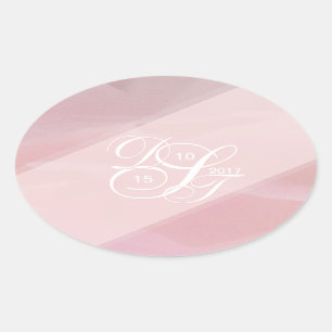 Adesivos Orquídeo Blush Oval