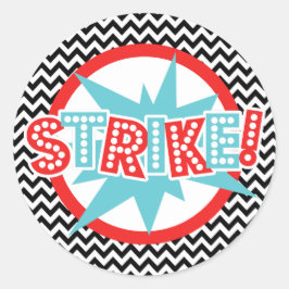 Adesivos para Boliches Retro Chevron em Greve