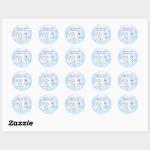 Adesivos para Chá de Bebê Blue Chinoiserie (20)