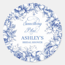 Adesivos para Chá de Noiva Something Blue