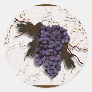 Adesivos para designers de uvas lindíssimos