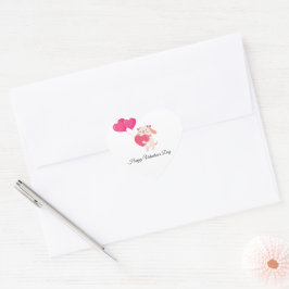 Adesivos para Dias de os namorados de Ursinho