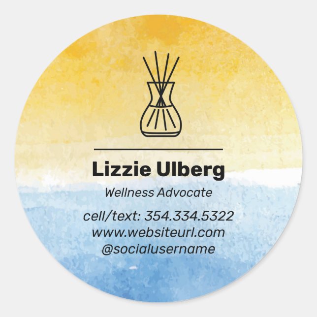 Adesivos para empresas petrolíferas essenciais da  (Frente)