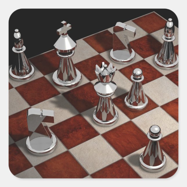 adesivos para jogos de xadrez (Frente)