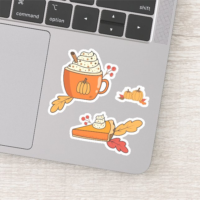 Adesivos para laptop de comida de arte de especiar (Detalhe)