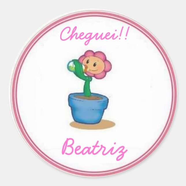 Adesivos para latinhas bebê (Frente)