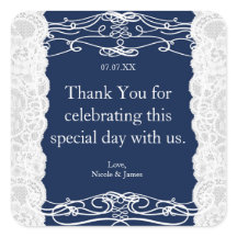 Adesivos para lembrancinhas de casamento elegantes