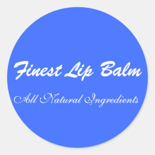 Adesivos para Lip Balms