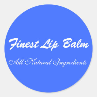 Adesivos para Lip Balms