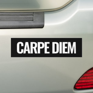 Adesivos para para-choque de carro Carpe Diem