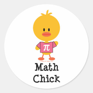 Adesivos para Pintinhos matemáticos