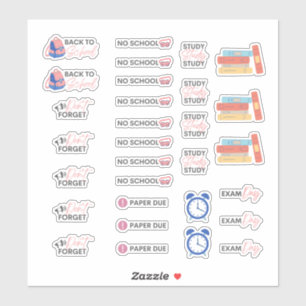 Adesivos para Planner Universitário