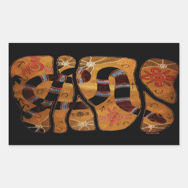 Adesivos para Sonhos da Serpente do Arco-Íris (Frente)