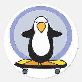 Adesivos Penguiados para skate