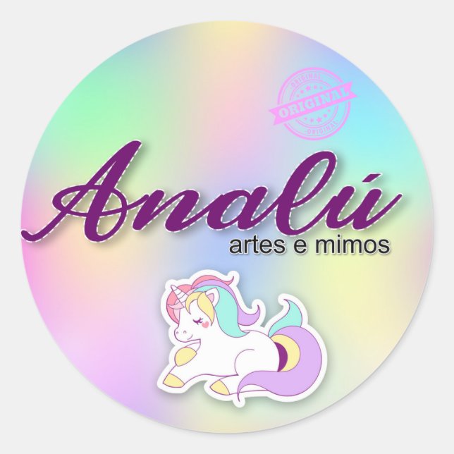 Adesivos personalizados (Frente)