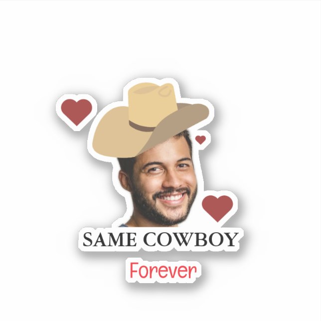 Adesivos Personalizados, Adesivo de Rosto, despedi (Frente)