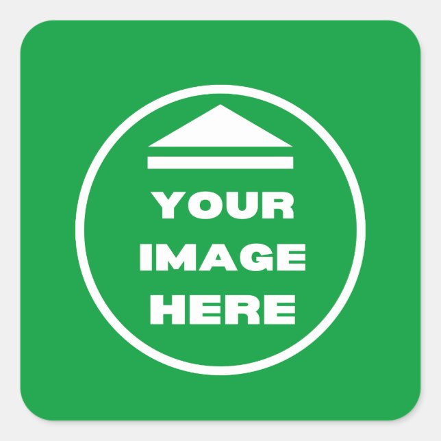 Adesivos - Personalizados - Adicionar Imagem / Tex (Frente)