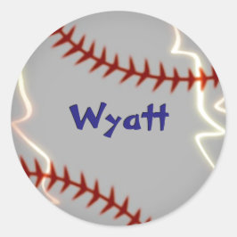 Adesivos personalizados de baseball