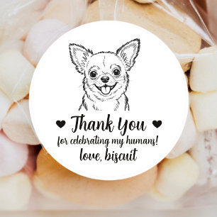 Adesivos Personalizados de Cachorro Chihuahua para