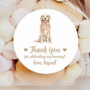Adesivos Personalizados de Cachorro para Festa de