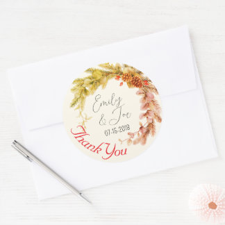 Adesivos personalizados de casamento