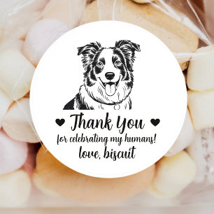 Adesivos Personalizados de Casamento com Border Co