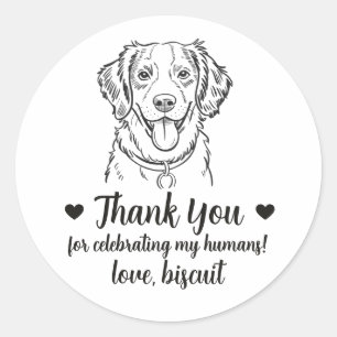 Adesivos Personalizados de Casamento com Brittany