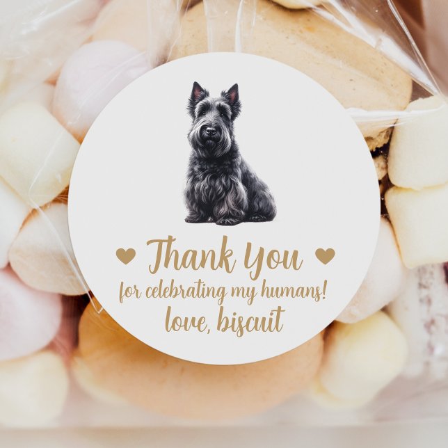 Adesivos Personalizados de Casamento com Scottish  (Criador carregado)
