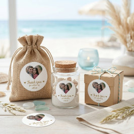 Adesivos Personalizados de Coração para Favors de