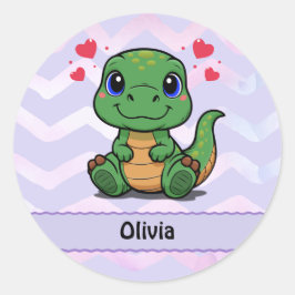 Adesivos Personalizados de Dinossauro T-Rex